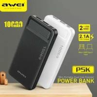 Внешний аккумулятор awei p5k 10000 mah белый