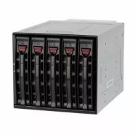 SuperMicro Аксессуары SuperMicro Корзина Supermicro CSE-M35TQB (Black) SAS/SATA, 3x5,25», for 5x HDD {1} CSE-M35TQB