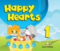 Happy Hearts. 1 Pupil`s Book. Учебник. (для детей 4-5 лет) с вкладышем; Express Publishing