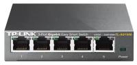 Коммутатор TP-LINK TL-SG105E, управляемый, Количество портов: 5x1 Гбит/с (TL-SG105E)