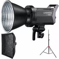 Студийный комплект Godox LITEMONS LA150Bi KIT55 (+софт+стойка)