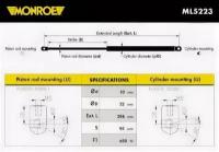 Амортизатор крышки багажника AUDI A4/A4 Quattro/S4 Quattro/A6/A6 Quattro/RS6 Quattro/S6 Quattro MONROE ML5223