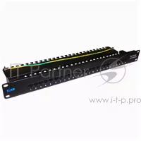 Патч-панель телефонная, 19", 1U, 25 портов RJ-45 052007/772