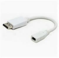 Переходник Gembird Mini DisplayPort (F) - DisplayPort (M) (A-mDPF-DPM-001-W)