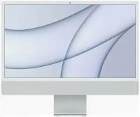 Моноблок Apple iMac M1 24" (2021) MGPD3B/A (8C/8C GPU, 8Gb, SSD 512Gb), Серебристый