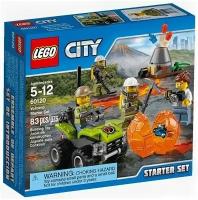 Конструктор LEGO City 60120 Набор для начинающих исследователей вулканов