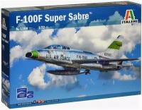 Italeri Самолёт F-100F SUPER SABRE 1:72