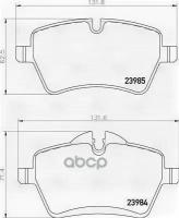 Колодки Тормозные Мини Купер/Mini Cooper One/Cooper 1.6 03- Передние С Датч. Trialli арт. PF4388