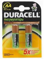 Аккумулятор Duracell HR6-2BL 2000mAh предзаряженные (2шт. в упаковке)