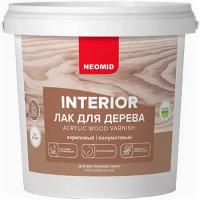 Лак для Дерева Neomid Interior 1л без Запаха для Внутренних Работ / Неомид Интериор