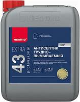 Антисептик Трудновымываемый Neomid 43 Extra ECO 10л для Наружных и Внутренних Работ / Неомид 43 Экстра Эко