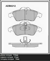 Колодки тормозные MB Sprinter (901-904,909) 95-, MB V-Class (638/2) 96- передние Allied Nippon
