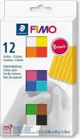 FIMO soft базовый комплект из 12-ти блоков по 25 г