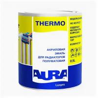 Эмаль для радиаторов AURA Luxpro Thermo акриловая 0,45л