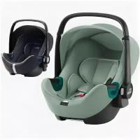 Детское автокресло Britax Roemer BABY-SAFE 3 i-size, Jade Green+ летний чехол (темно-серый)