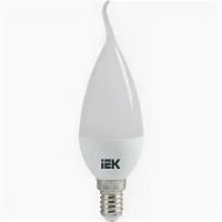 Iek LLE-CB35-7-230-40-E14 Лампа светодиодная ECO CB35 свеча на ветру 7Вт 230В 4000К E14 IEK