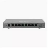 Маршрутизатор Ruijie Reyee 9-port cloud management router, including 8 gigabit electrical ports and 1 gigabit SFP port, 1 WAN port, 5 LAN ports