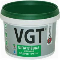 Шпатлевка по Дереву VGT Экстра 0.3кг Лиственница Акриловая, Универсальная / ВГТ Экстра