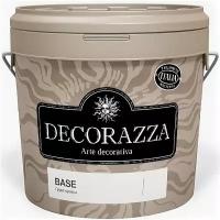 Грунт-Краска Decorazza Base 1.5кг Белая Акриловая для Внутренних Работ /Декоразза