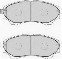 Колодки тормозные дисковые FERODO FDB1817