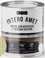 Масло с Твердым Воском для Интерьера DIV Intero Amet 0.9л Орегон BL-0031, Шелковисто-Матовое для Всех Видов Древесины