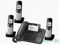 Радиотелефон с тремя трубками Panasonic KX-TGF3103