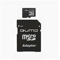 Micro SecureDigital 32Gb QUMO QM32(G)MICSDHC10 {MicroSDHC Class 10, SD adapter}