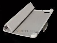 Чехол Smart Case (накладка + cover) leather, для Samsung Galaxy P6800 белый