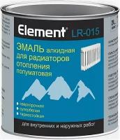 Эмаль для Радиаторов Отопления Element LR-015 0.5л Супербелая Alpa Алкидная Сверхпрочная