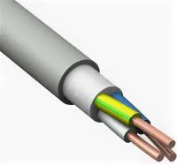 Дори кабель силовой NYM 3х1,5мм (1м) ГОСТ / DORI провод силовой NYM 3х1,5 кв.мм (1м) ГОСТ