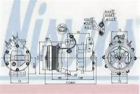 Компрессор OP Astra G NISSENS 89037