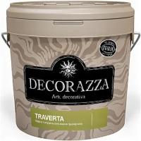 Декоративная Штукатурка Decorazza Traverta 7кг TR 001 с Эффектом Камня Травертина для Внутренних Работ / Декоразза Траверта