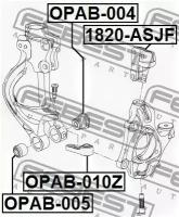 Сайленблок передней подвески FEBEST OPAB010Z