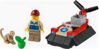 Lego 30570 City Спасательный катер на воздушной подушке