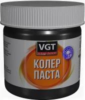Паста Колеровочная Высококонцентрированная VGT 0.1кг Черный для Водоразбавляемых ЛКМ / ВГТ