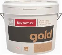 Декоративная Мраморная Штукатурка Bayramix Mineral Gold 15кг с Перламутровой Мраморной Крошкой / Байрамикс Минерал Голд