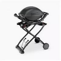 Электрический гриль Weber Q 1400 с тележкой Серый