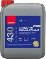 Антисептик-Консервант Neomid 430 ECO 1л Невымываемый, Зеленый, Концентрат (1:9) для Внутренних и Наружных Работ / Неомид 430 Эко