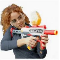 Мифический бластер NERF Pro Gelfire с защитными очками