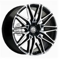 Колесный диск Khomen Wheels KHW2103 (X5/X6/X7 доп.) 9.50x21.00/5x112.00 D66.60 ET30.00 Black-FP