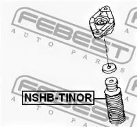 Пыльник задн.аморт. Nissan Primera P11 96-01, NSHBTINOR FEBEST NSHB-TINOR