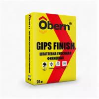 Шпатлёвка финишная Obern GIPS FINISH 20кг, 2 шт