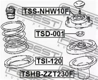 опора амортизатора подвески FEBEST TSSNHW10F