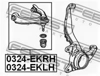 рычаг L Honda Civic/Civic Ferio EK/EJ9 95-01, 0324EKLH FEBEST 0324-EKLH