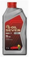 Моторное масло S-OIL 7 RED #7 SN/СF 5W40 1 л