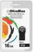 USB flash накопитель OltraMax 210 16GB черный (OM-16GB-210)