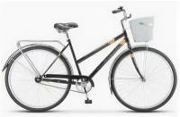 Велосипед взрослый STELS Navigator-300 Lady 28 Z010 Чёрный +корзина (LU085342 LU091383 20)