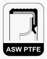 Сальник 65x79x20 ASW RD PTFE/ACM BMW E46/E90/E60 1.8i - 2.0i N46 01 Elring 257400