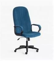 Кресло офисное СН888 LT (22) флок, синий