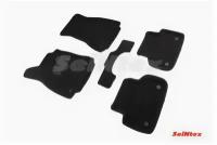 Комплект ковриков 3D AUDI A4(B9) черные (компл) Seintex 87329